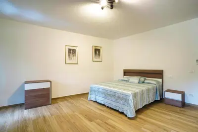 Letto o letti in una camera di Cà Mandarein