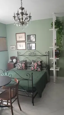 Letto o letti in una camera di Casa Platina