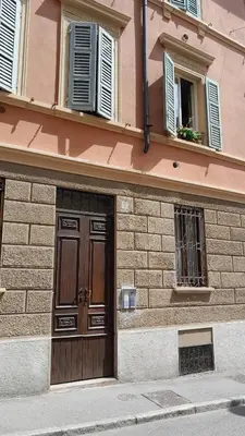 Facciata o entrata di Casa Platina