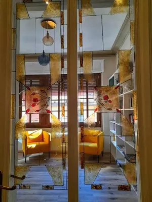 Area soggiorno di Bed&Breakfast Villa Devoto