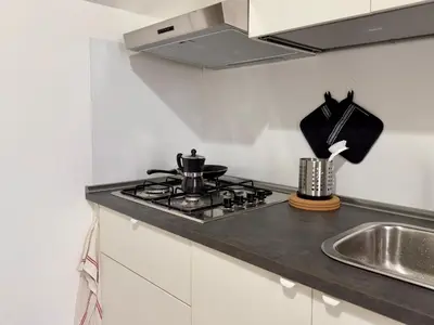 Cucina o angolo cottura di Piacenza City House Garden