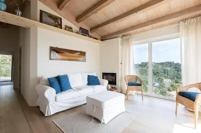 Letto o letti in una camera di Country & Sea by PortofinoVacanze
