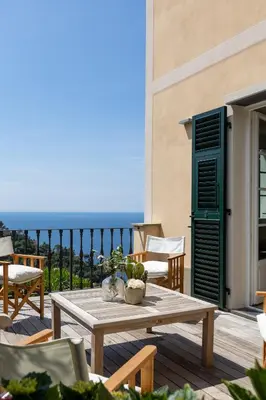 Balcone o terrazza di Country & Sea by PortofinoVacanze
