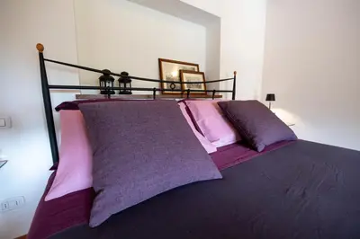 Letto o letti in una camera di 270 - Le Yucche Country House, nel verde di Casarza, 15 Minuti d'auto dal Mare