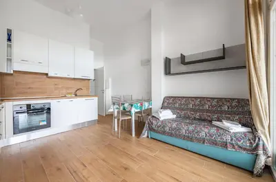 Cucina o angolo cottura di GuestHost - Deiva Marina Sea House! Functional Apartment