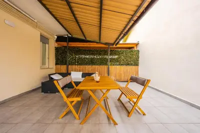 Area soggiorno di Mutina Suite 3