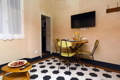 TV o dispositivi per l'intrattenimento presso Le stanze sopra i portici