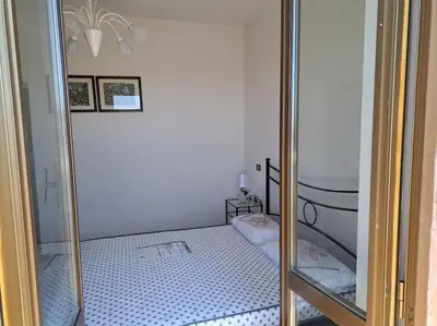 Letto o letti in una camera di La casa in collina