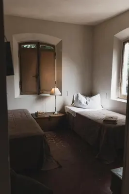 Letto o letti in una camera di Una Casa Bottega