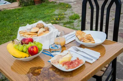 Cibo presso il bed & breakfast o nelle vicinanze