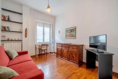 TV o dispositivi per l'intrattenimento presso GuestHost - Castagneto Holiday & Relax Apartment