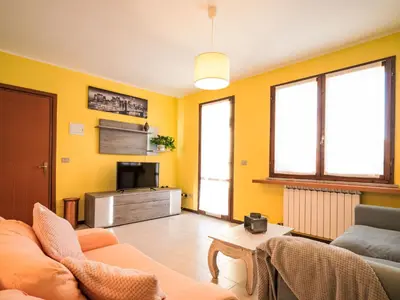TV o dispositivi per l'intrattenimento presso Apartment Villaggio 5 Terre-8 by Interhome