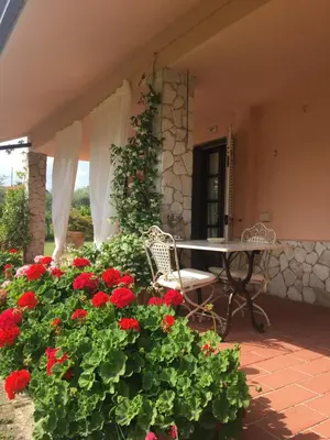 Balcone o terrazza di B&B Il Portico
