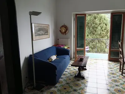 Area soggiorno di Galia's beach house