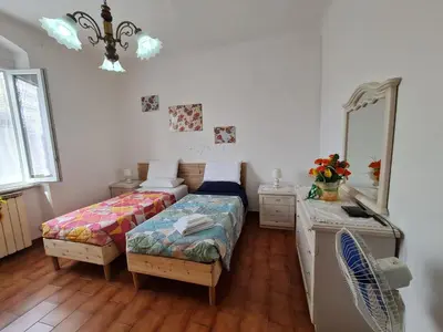 Letto o letti in una camera di Casa vacanze Cu'mme