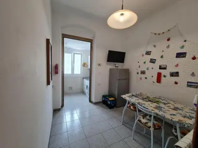 TV o dispositivi per l'intrattenimento presso Casa vacanze Cu'mme