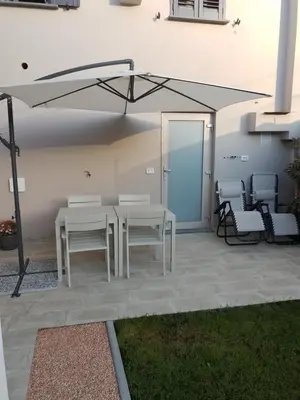 Patio o area all'aperto di Appartamento La Volta