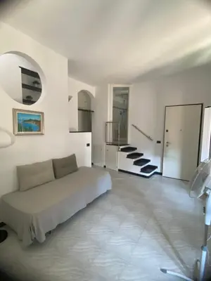Area soggiorno di Casa Vico ai due Mari, Centro storico a soli 160metri dalla Baia del Silenzio