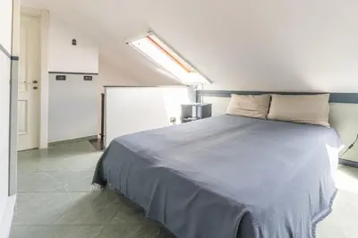 Letto o letti in una camera di Emma House, Moneglia, Wifi