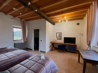 Letto o letti in una camera di Maison di Sarah