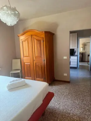 Letto o letti in una camera di Residenza Grimerio Piano Primo