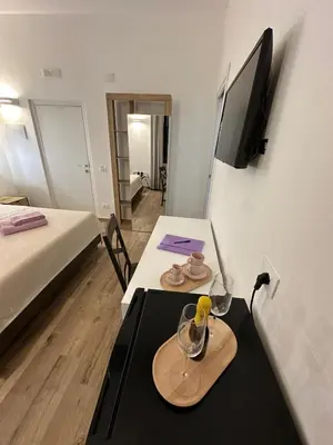 Letto o letti in una camera di Il Glicine