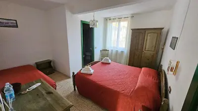 Letto o letti in una camera di Casa Gaggiola