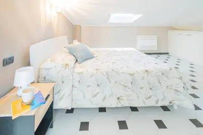 Letto o letti in una camera di La Mansarda sul Mare