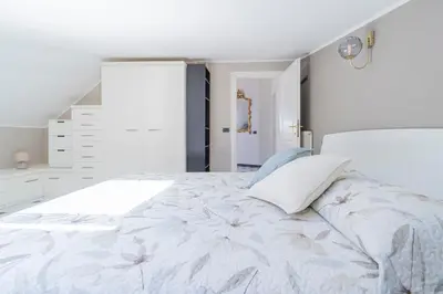 Letto o letti in una camera di La Mansarda sul Mare