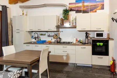 Cucina o angolo cottura di Casa di Marco