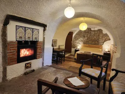 Area soggiorno di Limone e Peperoncino B&B