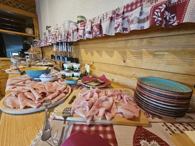 Cibo presso l'affittacamere o nelle vicinanze