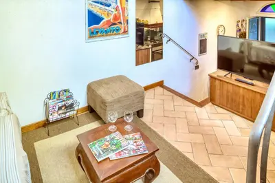Area soggiorno di MARIO Apartment with Garden