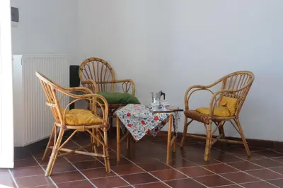 TV o dispositivi per l'intrattenimento presso Casa Franguella - Uliveto sul mare