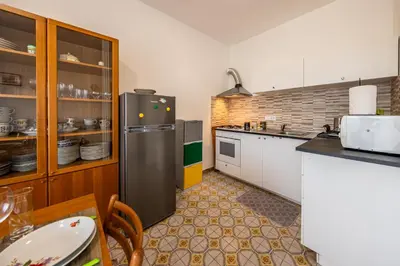 Cucina o angolo cottura di CASA FRANCESCA Luminoso, Wifi e Parcheggio