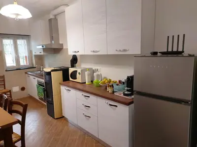 Cucina o angolo cottura di Casa Nonna Maria - Val Fontanabuona