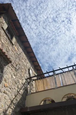 Planimetria di Un piccolo castello medioevale vicino 5 Terre