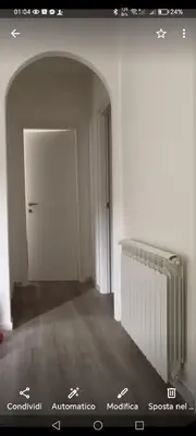 Letto o letti in una camera di Il Mare a un passo da casa SAMY appartamento intero 6 posti letto 60 mt