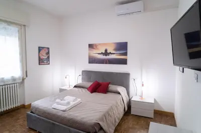 Letto o letti in una camera di Casa vacanze Dream&Fly