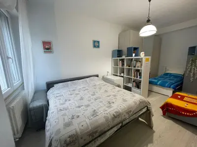 Letto o letti in una camera di Academia