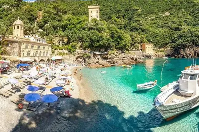 Paesaggio naturale nelle vicinanze della villa