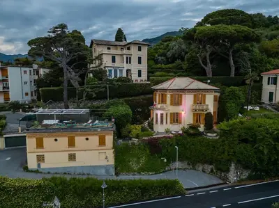 Edificio in cui si trova la villa