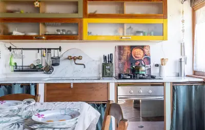 Cucina o angolo cottura di Stunning Home In Fraz Cogna, Piazza Al