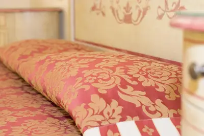 Letto o letti in una camera di Hotel Adda