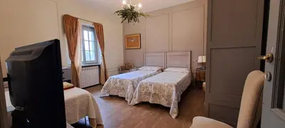 Letto o letti in una camera di Villa Atlantica B&B