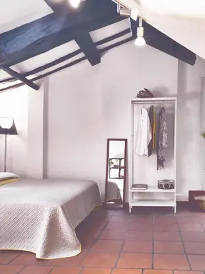 Letto o letti in una camera di Center Vicolo Suite Apartment with Parking