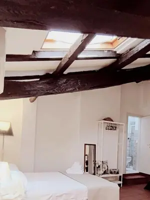 Letto o letti in una camera di Center Vicolo Suite Apartment with Parking