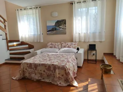 Letto o letti in una camera di villino indipendente eden levanto