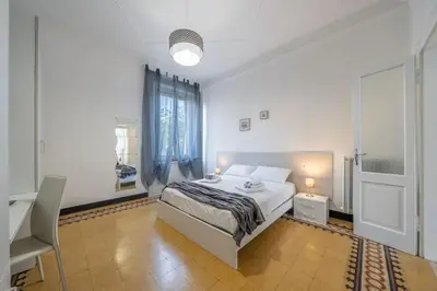 Letto o letti in una camera di FERRARI - Stazione e centro città