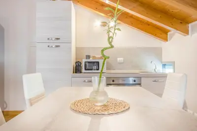Cucina o angolo cottura di Stazione 200m - Wifi - Aria condizionata - Smart TV